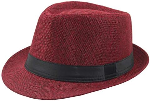 Gornji prozračni šešir za sunce jazz ulični šešir kovrčavi laneni šešir muški šešir bejzbolska kapa stolica crni šešir