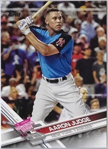 2017 Topps Update Aaron Sudac Home Run Derby New York Yankees Baseball Rookie Card US1