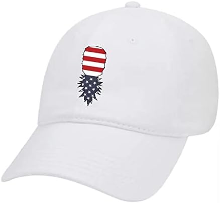 Trenzova košulja kompanija muške američke zastave naopako, anamani izvezeni unisex twill tati šešir podesiva bejzbol kapu
