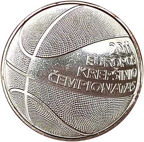 Litva 1 Litas 2011 košarkaško prvenstvo 2011 KM 177 Kolekcionarski kolekcionarski kolekcionar