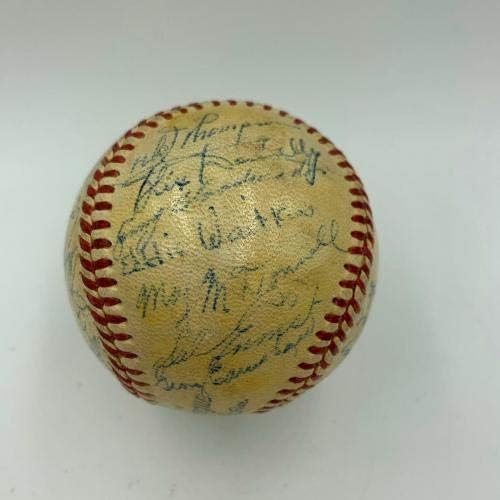 1950. Philadelphia Phillies Whiz Kids NL Champions tim potpisao bejzbol JSA CoA - Autografirani bejzbol