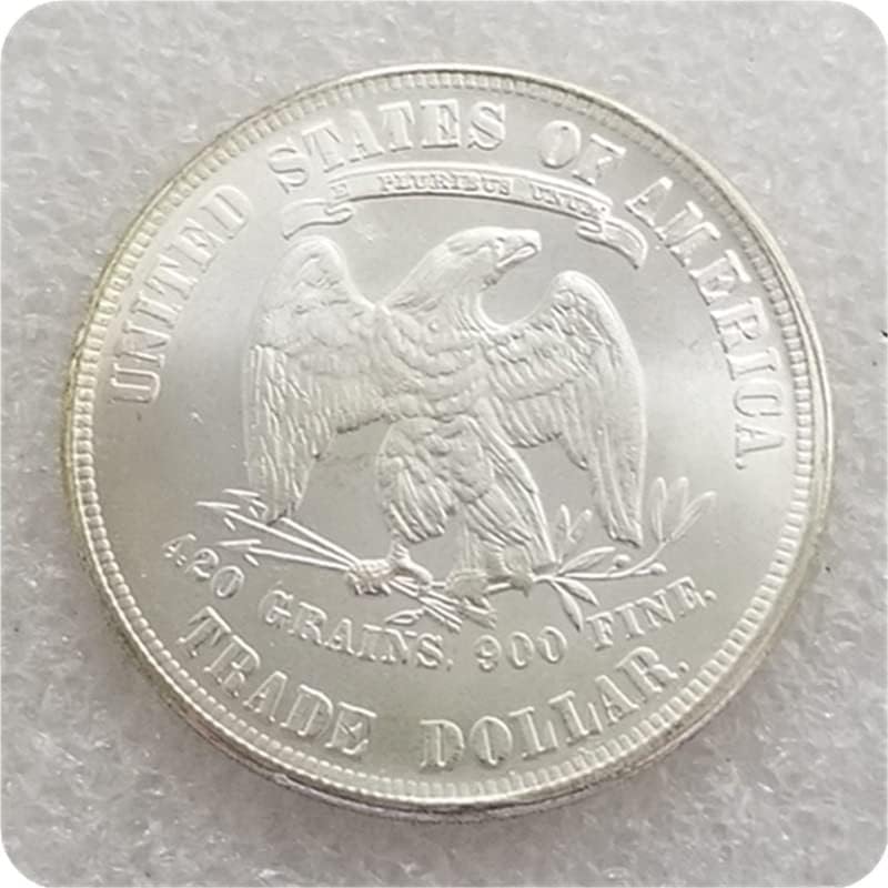 Antiknite zanatske američke kovanice 1881-P Strane prigodne kovanice srebrni dolari