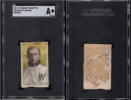 1909 T206 TOBACCO CARD230 SGC Walter Johnson iz sajma/siromašnih ocjena Washington Senators