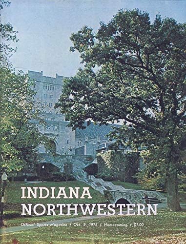 1976. Indiana vs. Northwestern nogometni program - fakultetski programi