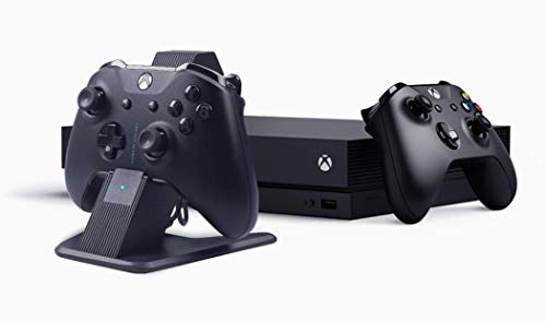 Basics Aluminij kontroler punjača za Xbox One, Xbox One S i Xbox One X - 2,6 stopa USB kabel, crni