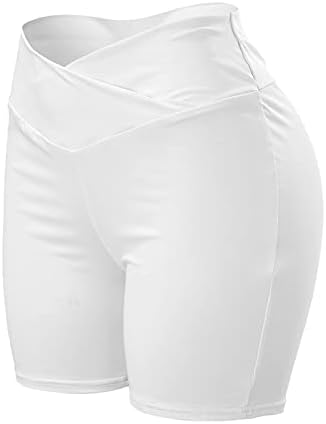Beibeia ženske biciklističke kratke hlače s visokim strukom, plijen u teretani, joga kratke hlače za vježbanje trkača s/bez