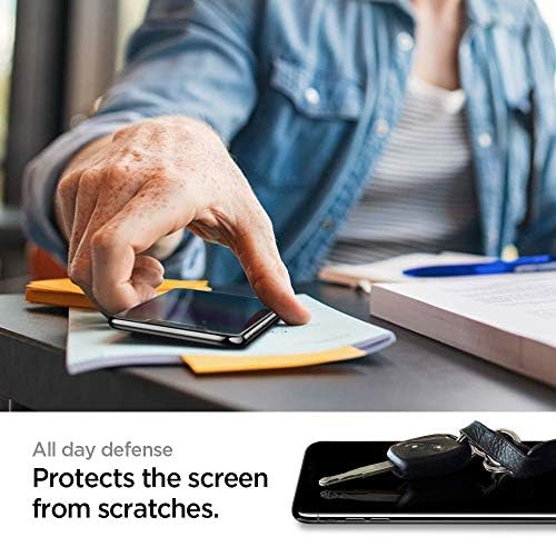 Spigen STALED STAHLECT ZAKONI [GLAST EZ FIT] dizajniran za iPhone 11 Pro Screen Protector, iPhone XS/iPhone X [5,8 inč] [CASER
