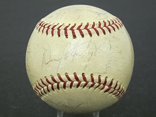 1970. Pittsburgh Pirates Roberto Clemente Stargell tim potpisao bejzbol JSA LOA - Autografirani bejzbol