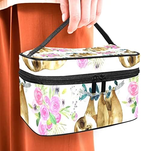 Sloth Animal Aquecolor Makeup futrola za putnička torba za šminku za žene kozmetičke torbe toaletna torba za torba