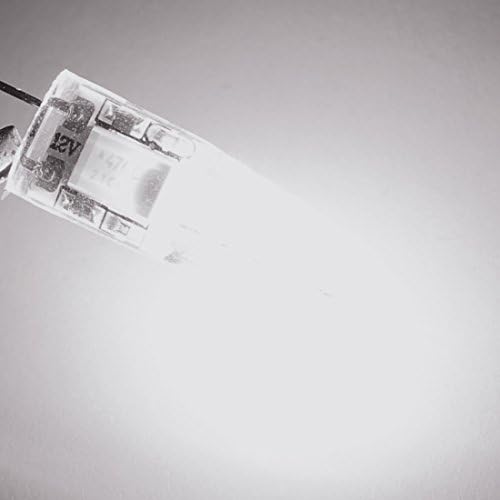 Aexit 3pcs DC12V, Rasvjeta i kontrole 5733 SMD LED Kukuruz žarulja Silikonska žarulja 12-LED G4 2P Neutralna bijela