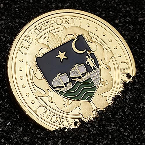 Administrativni odjel Francuske letepol kolekcionarski zlatni kopija kopija kovanica šarena komemorativna kovanica