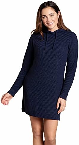 Toad & Co ženska haljina od džempera s kapuljačom