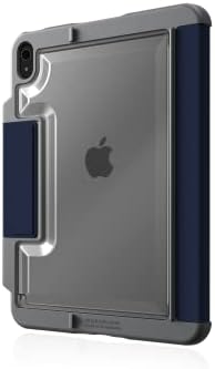 STM Dux Plus za iPad - Ultra zaštitni i lagani futrola s Apple Pencil Storage - Midnight Blue