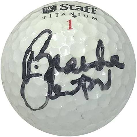 Brandie Burton Autografirani Titanium Osoblje 1 lopta za golf - Autografirani golf kuglice