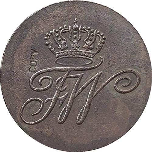 Poljska 1810. 1 Schilling Coins Kopirajte Copysouvenir novorođenčad novčića