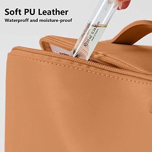 Nuokou veliki kapacitet putnička kozmetička torba, multifunkcionalna torba za šminkanje za odlaganje pU kožna torba za šminkanje