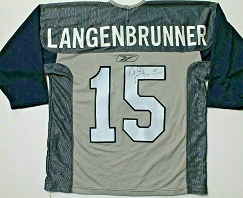Jamie Langenbrunner Dallas Stars potpisao je autogram Reebok NHL Hockey Jersey XXL - Autografirani NHL dresovi