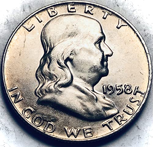 1958. D Franklin Silver Sells Seller Mint State