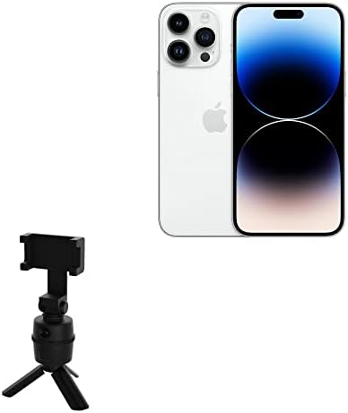 Boxwave postolje i montiranje kompatibilno s Apple iPhone 14 Pro Max - Selfie Stand PivotTrack, praćenje lica za praćenje