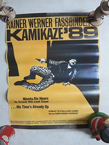 Kamikaze '89 Film Telekultura Poster Rainer Werner Fassbinder oskudno!