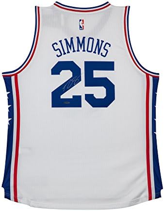 Ben Simmons Autografirao 76ers Home Jersey, UDA
