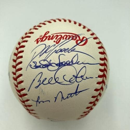 1986. New York Mets World Series Champs ekipa potpisala je W.S. Baseball JSA CoA - Autografirani bejzbol