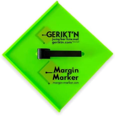 Margin Marker - Gerikt'n podesivi mjerač označavanja, alat za uštedu vremena za točno označavanje duž ravnih rubova, unutarnjih