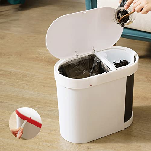 Allmro Malo smeće Can Can smeće može reciklirati kantu za smeće za kuhinju plastično suho odvajanje kanta za smeće kupaonice