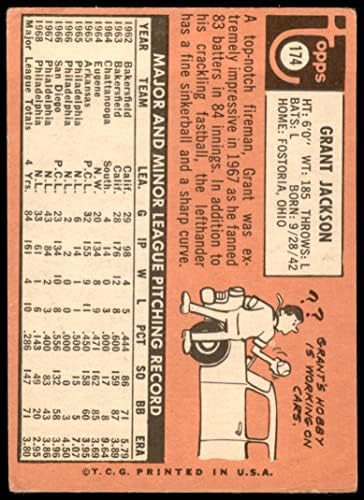 1969. Topps 174 Mudcat Grant Philadelphia Phillies Dean's Cards 2 - Dobri Phillies