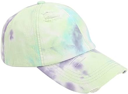 Kravate boje tinta za slikanje šešira ženke mrežice Hatscatch Preppy hat retro bejzbol kapka debeli šešir