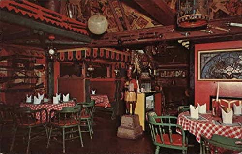 Restoran od 7 do 7 Shelburne, Vermont, va, originalna Vintage razglednica