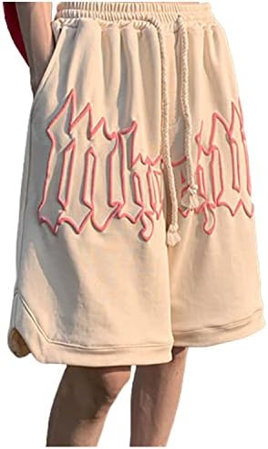 Znojne kratke hlače za žene Bermuda Lounge Baggy Y2K Grafičke kratke kratke kratke hlače retro grunge trendovske tinejdžerke
