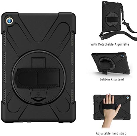 Slučaj za Huawei MediaPad M5/M5 Pro CASE 10.8inch Shock otporan na rotirajuću ručicu poklopac Djeca Prijateljska futrola