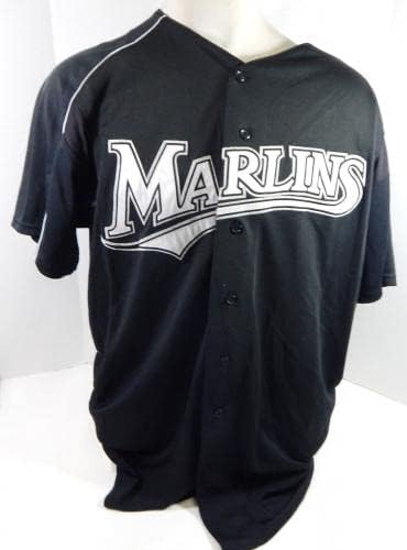 2003-06 Florida Marlins Wayne Rosenthal 85 Igra Korištena crni dres bp ST XXL 363 - Igra korištena MLB dresova