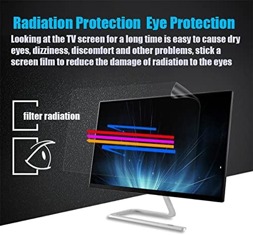 Matte TV zaslon zaštitnik 32-75 inča protiv plave svjetlosti i anti-refleksije TV filter za zaštitu očiju, za LCD, LED, 4K