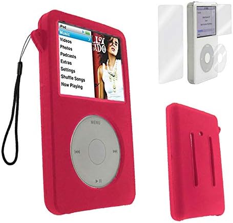 Za iPod Classic, poklopac kućišta za silikonsku kožu za Apple iPod Classic 6. 7. 7. 80GB, 120 GB tankih 160 GB i iPod Video