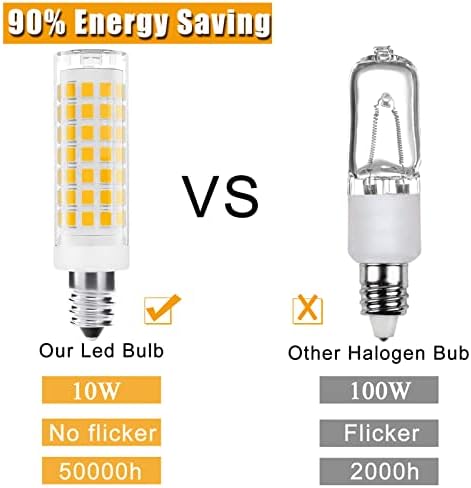 3 pakiranja 10-vatnih LED žarulja s mogućnošću zatamnjivanja 100-vatnih LED žarulja ekvivalent 100-vatnih halogenih žarulja