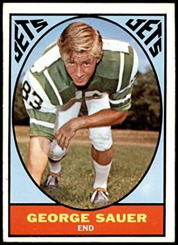 1967. Topps 101 George Sauer New York Jets Ex Jets Texas