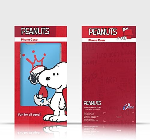 Dizajn pokrova za glavu Službeno licenciran Peanuts Snoopy & Woodstock Balloon Halfs and Laughs Kožna torbica-imenik-novčanik