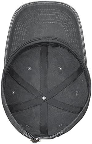 Bejzbolska kapa u boji uniseks Vintage oprani otrcani pamučni podesivi šešir tatinog kamiondžija u crnoj boji