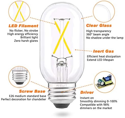LED lampa od 8 do 2 do 11 do 26 / set LED žarulja od 945, prigušiva, ekvivalentna žarulji sa žarnom niti od 25 vata, Dnevna