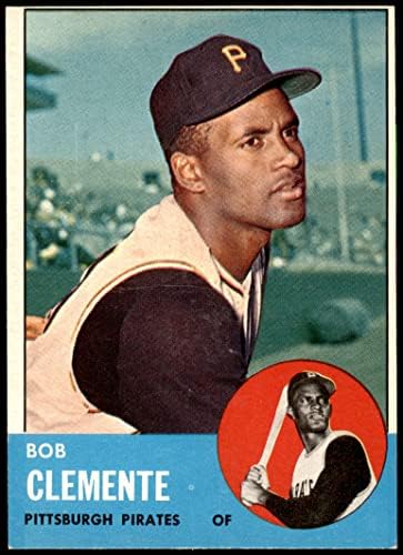 1963. Topps 540 Roberto Clemente Pittsburgh Pirates VG/EX Pirates