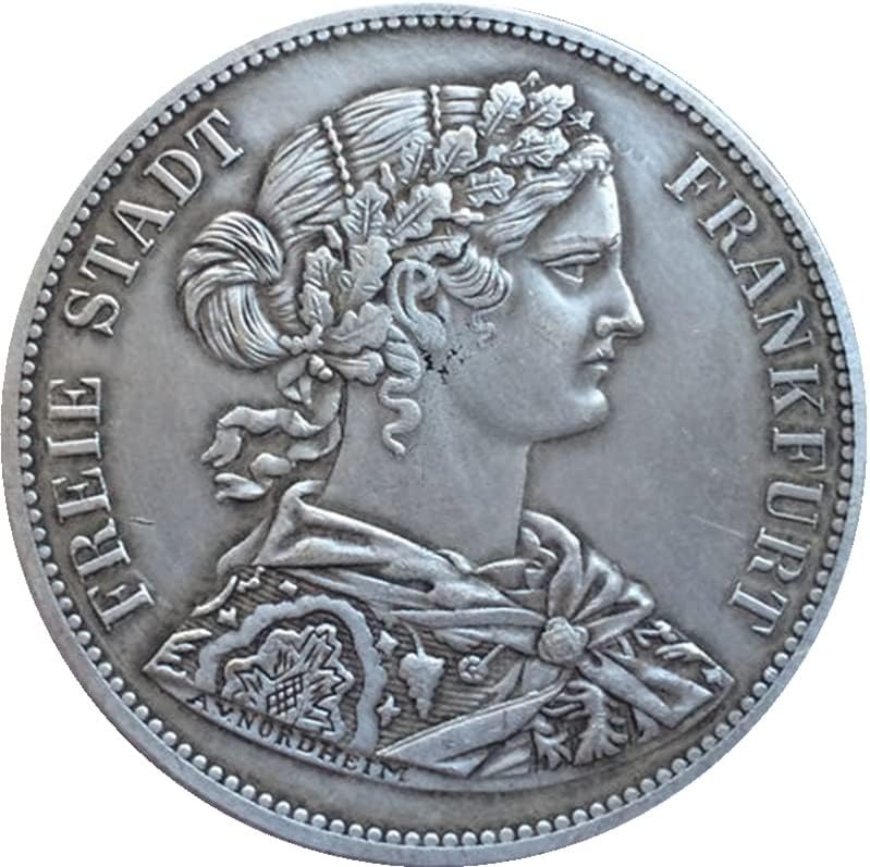 1866. Njemački novčići bakreni srebrni kovanice kovanice za kovanice UPOZORENJE BULJAVNO