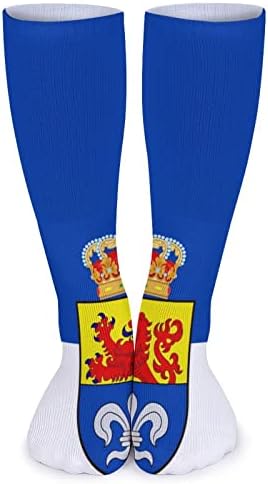 Hesse Njemačka zastave Sportske čarape tople cijevi čarapa visoke čarape za žene muškarce koji trče casual party