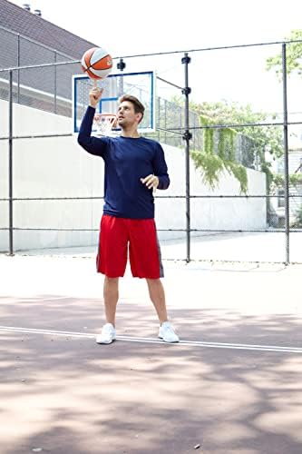 Muške košarkaške kratke hlače od 4 paketa aktivne Muške kratke hlače za brzo sušenje s džepovima i elastičnim pojasom