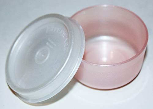 Set od 5 spremnika u Svijetloružičastoj ružičastoj boji bez BPA-a od 1 oz