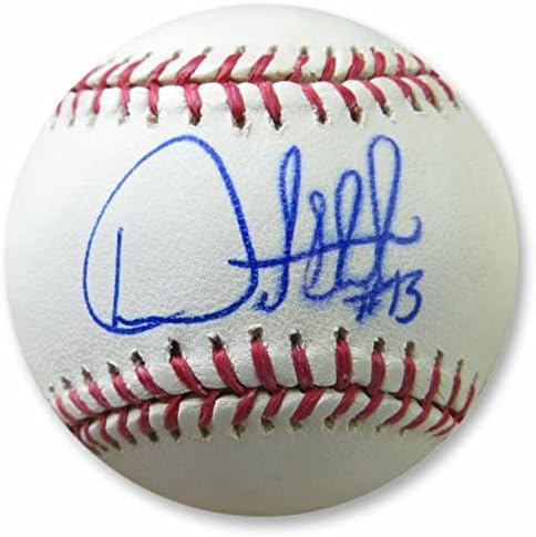 Orlando Hudson potpisao je autogramirani MLB bejzbol Los Angeles Dodgers S1341 - Autografirani bejzbol