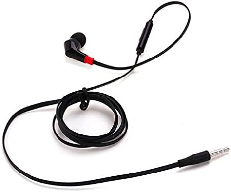Mono slušalice slušalice W Mic Wired Earbud 3,5 mm za oštricu Max View Telefon, pojedinačne slušalice bez slušalica, bez