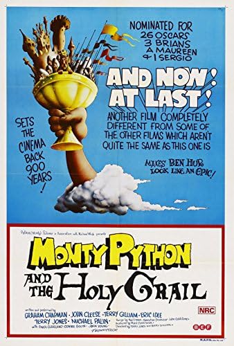 Monty Python i The Holy Grail filmski plakat 24 X36
