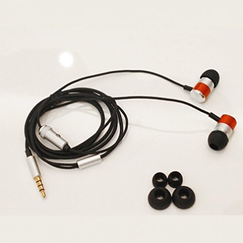 Vrhunski zvučni pleteni kabel za slušalice mikrofona od drveta ušne slušalice za kriket Samsung Galaxy Amp Prime - kriket